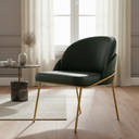 Ver imagem 1 de Cadeira Poltrona Decorativa Nuvem Premium Orgânico:courino Sintético Verde