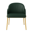 Ver imagem 6 de Cadeira Poltrona Decorativa Nuvem Premium Orgânico:courino Sintético Verde