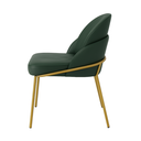 Ver imagem 7 de Cadeira Poltrona Decorativa Nuvem Premium Orgânico:courino Sintético Verde
