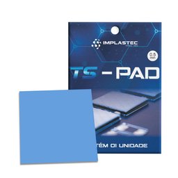 Pad Térmico Implastec Ts Pad - 100 X 100 X 0.5mm - Patspad05 - 1