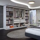 Ver imagem 2 de Guarda-roupa Casal Odisseia 8 Portas 4 Gavetas com Espelho - Panorama Móveis