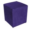 Kit 2 Poltronas Decorativas Tilla e 2 Puffs Dado Suede Roxo - Móveis Mafer - 5