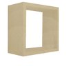 Nicho Decorativo 55x55x15 Cm Natural em Mdf - 1