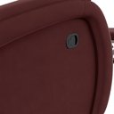 Ver mais imagens de Poltrona do Papai Reclinável Kalie Glider Giratória Usb Fh9 Veludo Vinho - Mpozenato