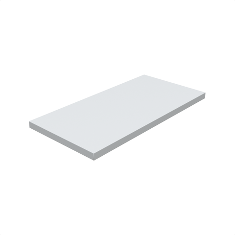 1 Prateleira Branca 40X20 Com Suporte Flutuante Mdf  Organizadora Decoração Cozinha Quarto Banheiro