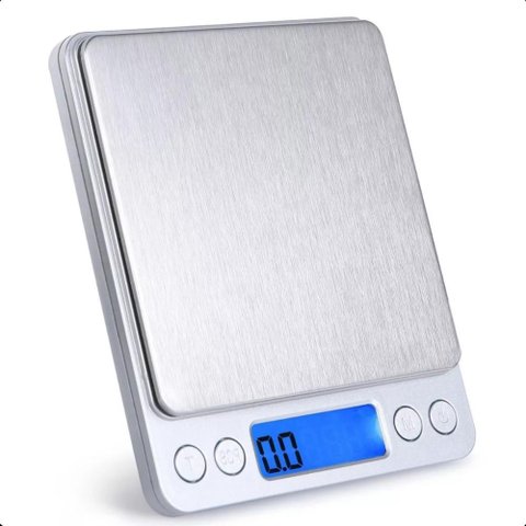 Mini Balança Digital de Alta Precisão 0,01g a 2kg Profissional