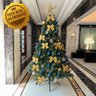 Árvore de Natal Pinheiro Luxo 2,40m 1400 Galhos Premium Arvore Cheia Grande Decoração Feliz Natal - 2