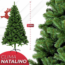 Ver imagem 5 de Árvore de Natal Pinheiro Luxo 2,40m 1400 Galhos Premium Arvore Cheia Grande Decoração Feliz Natal