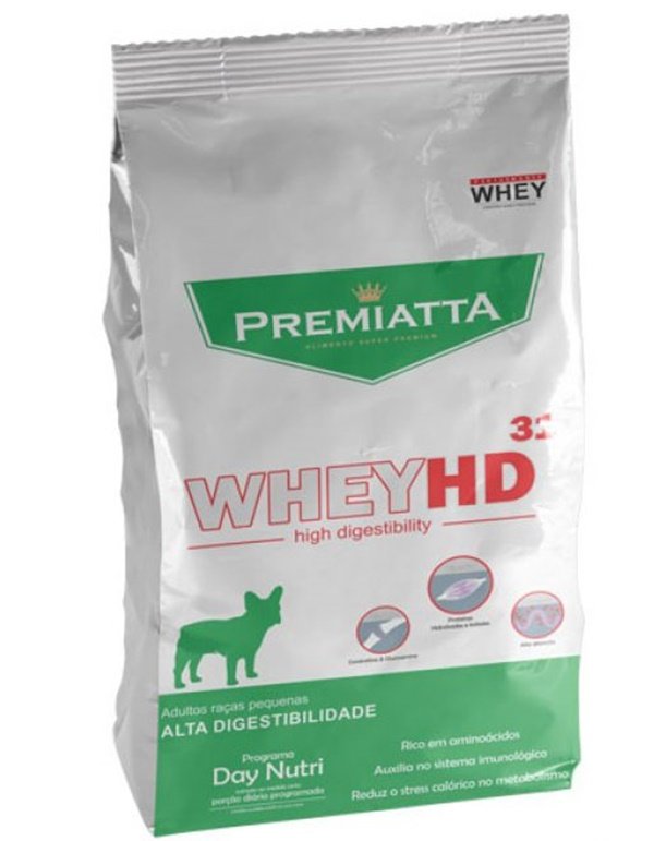 Alimento Premiatta Whey Hd Whey Hd 31 Cães S Raças Pequenas para Cão Adulto de Raça Pequena Sabor Mi