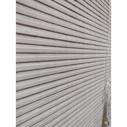 Persiana Bambu Romana Block Branca 180 (L) X 160 (A) cm Cortina Madeira C/ Bandô 1,80 x 1,60 - 5