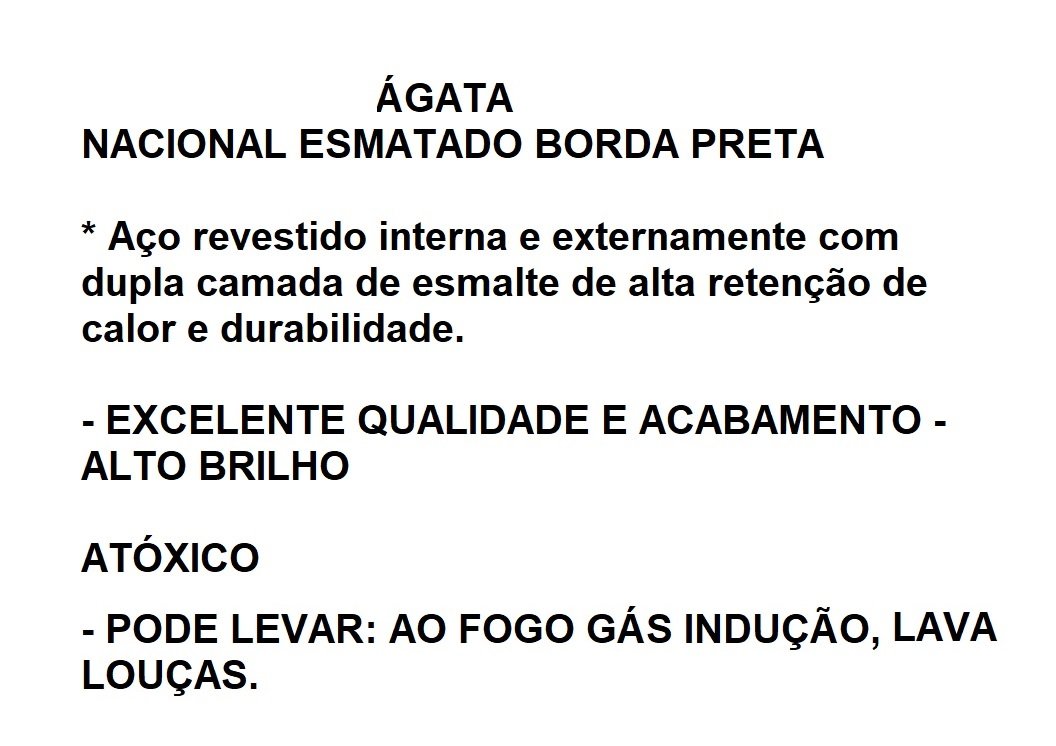 Jogo de Panelas Esmaltadas Antiaderente Atóxica Indução 4 Pç:preto - 5