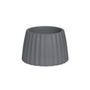 Ver imagem 2 de Vaso Cachepot Wave 25cm Cinza Mor