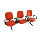 Ver imagem 1 de Cadeira em Longarina com Prancheta Linha Blenda