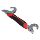 Ver imagem 1 de Kit 2 Chave Universal Mestra com Boca Ajustável 9 a 22mm em Aço GJ300