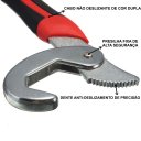 Ver imagem 5 de Kit 2 Chave Universal Mestra com Boca Ajustável 9 a 22mm em Aço GJ300