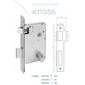 Fechadura Interna Quadratta 55mm Aço Inox Polido 4098900/55 Ip Arouca - 4