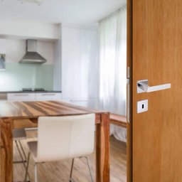 Fechadura Interna Quadratta 55mm Aço Inox Polido 4098900/55 Ip Arouca - 2