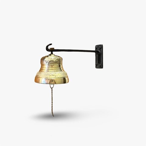 Sino de Bronze com Suporte para Parede/teto - 1 Kg