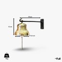 Ver imagem 3 de Sino de Bronze com Suporte para Parede/teto - 1 Kg