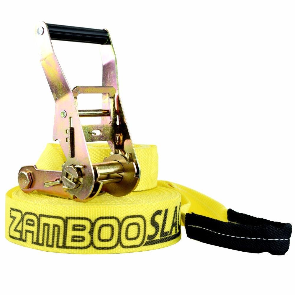 Slackline 20 Metros - Amarelo