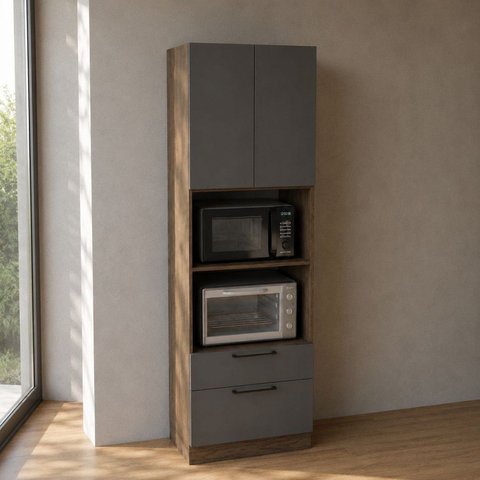 Torre Quente 70cm 2 Portas 2 Gavetas Cozinha Lisboa