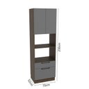 Ver imagem 3 de Torre Quente 70cm 2 Portas 2 Gavetas Cozinha Lisboa