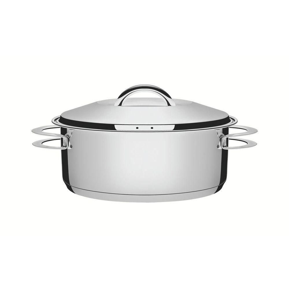 Caçarola Tramontina Solar Rasa com Tampa e Alças 24 Cm 4,7 L - 1