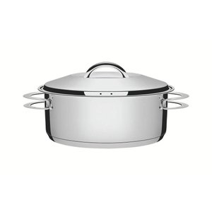 Caçarola Tramontina Solar Rasa com Tampa e Alças 24 Cm 4,7 L