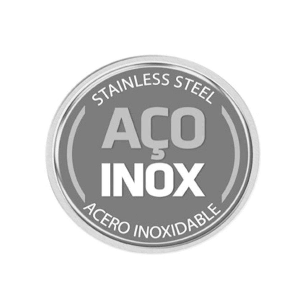 Jogo de Panelas 3 Peças + Chaleira Allegra em Aço Inox Fundo Triplo Tramontina - 15