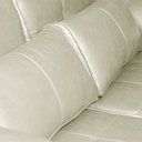 Ver imagem 6 de Sofá Decorativo Piece Bipartido Retrátil Sala de Estar 175cm Couro Tiza G58 - Gran Belo
