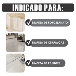 2 Limpador Pisos Cerâmicas Porcelanato Tira Encardido Pronto - 2