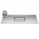 Ver imagem 6 de Balcão de Cozinha com Pia Inox 160cm 3 Gavetas Andréia Preto - Ajl Móveis