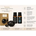 Ver imagem 5 de Aromatizador USB Preto + 2 Essências Nova York e Bora Bora