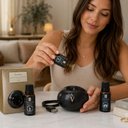 Ver imagem 4 de Aromatizador USB Preto + 2 Essências Nova York e Bora Bora
