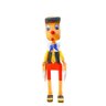 Escultura Pinoquio Madeira em Pe 50cm Color Decorativo - 1