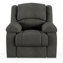 Ver imagem 2 de Poltrona do Papai Reclinável Sala de Cinema Madrid Manual Linho Chumbo G26 Gran Belo