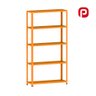 Estante Montável de Aço com 05 Prateleiras sem Reforço Pandin 1,75 X 0,30 M Laranja Picasso - 1