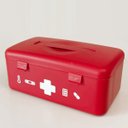 Ver imagem 2 de Caixa Organizadora com Alça para Medicamentos Maleta de Remédio Nécessaire Primeiros Socorros Farmác