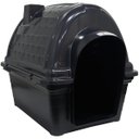 Ver imagem 1 de Casinha de Cachorro Cão Dog Plástica Iglu Número 6 Porte Grande Preta Furacão Pet N6,0 01017 Black N