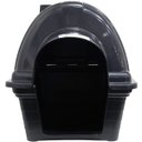 Ver imagem 3 de Casinha de Cachorro Cão Dog Plástica Iglu Número 6 Porte Grande Preta Furacão Pet N6,0 01017 Black N
