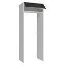 Ver imagem 5 de Porta-geladeira 83 Cm 1 Porta Basculante Branco/preto Lux Madesa