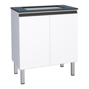 Balcão de Cozinha para Cooktop 5 Bocas Pauini Branco