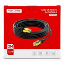 Ver imagem 1 de Cabo de Rede CAT8 RJ45 3 Metros 40GBPS Alta Velocidade