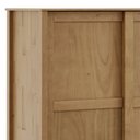 Ver imagem 7 de Guarda Roupa Solteiro Lazio 2 Portas de Correr 2 Gavetas Madeira Freijó Mpozenato 133cm