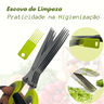 Mini Triturador de Alimentos e Tesoura de 5 Laminas Kit 2 em 1 - 7