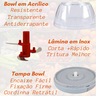 Mini Triturador de Alimentos e Tesoura de 5 Laminas Kit 2 em 1 - 4