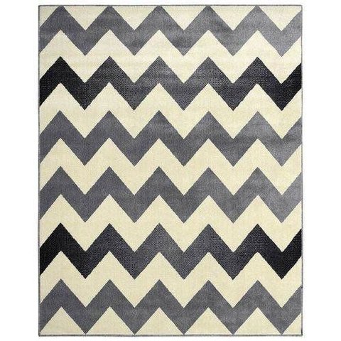 Tapete Chevron Zig Zag Aquarelas para Sala 300x400cm - Tapetes Scandinavia