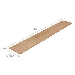 Kit com 30m² Piso Vinílico em Régua 17,78cm x 2mm x 1,21m Sofisticato Ruffino - 5