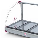 Ver imagem 3 de Estufa Curva Vermelho Progás Elétrica 220v 4 Bandejas em Aço Inox Prv-04 e - P38922