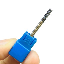Fresa Topo Reto Metal Duro 4,0 X 75mm - 4c Longa 45hrc - 3